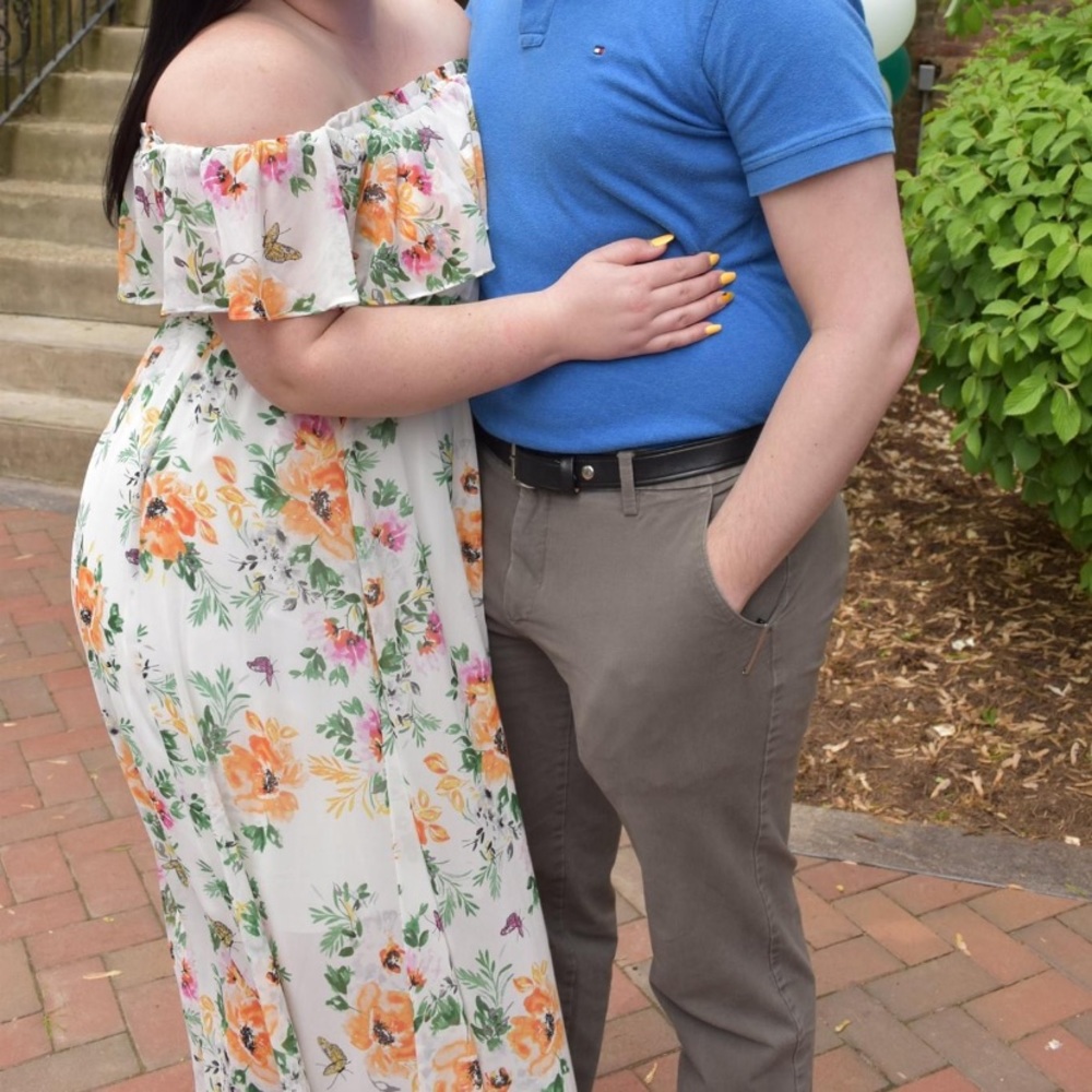 💐Torrid Off the Shoulder Maxi Dress💐